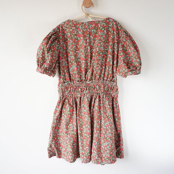 Free People Pennie Floral Print Puff Sleeve Summer Mini Dress‎ Boho Women S - Picture 4 of 10